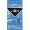 Cellini Caffè Cellini Capsule Alluminio Compatibili con Nespresso* - Aluminium Decaffeinato 100pz| Dal Gusto Corposo Con Note Aromatiche Fruttate