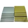 KITCHENDREAM your castle Cake Board, set piatto torta quadrato in oro e argento in cartone, spessore 3 mm, in varie quantità per servire e trasportare, anche per buffet