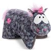 NICI Theodor & Friends, Cuscino Peluche Unicorno Diamond Dust da 40x30 cm, Colore Grigio, 47654