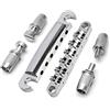 Young Wolf Chitarra elettrica Tune-o-Matic Cordiera & Bridge Set con borchie Accessori di Montaggio Adatto Per Epiphone Les Paul Parti di Ricambio Argento