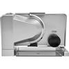 ritter Serano 7 Duo Plus affettatrice elettrica con Motore in Corrente Continua, Made in Germany, 65 W, Metallo, Argento Metallico