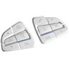 Liseng 12 pezzi Auto Styling Sterzo Ruota Coperture per GLC X253 2015 2016 & C Classe W205 2014 2015 ABS