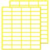 TownStix 1000 Pezzi, 20 x 8 mm, Etichette Adesive Bianche Piccole