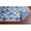 by Suardi Tappeto SUARDI Velour Marino Made in Italy Colori Vari Misure Varie ARREDO Moderno (55X90, Blu)