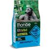 GEMON Monge Bwild Adult Grain Free All Breeds Acciughe con Patate e Piselli Kg.12 Cibo per Cani
