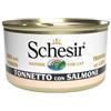 Schesir Tonnetto con Salmone Gr.85 Cibo Umido per Gatti