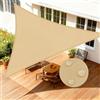 LOVE STORY Vela ombreggiante Triangolare 4x4x4m Impermeabile UV95%