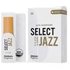 D'Addario Organic Select Jazz Filed Sax Alto Ance 3 Soft, 10 Pezzi