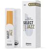 D'Addario Organic Select Jazz Filed Sax Tenore Ance 3 Soft, 5 Pezzi