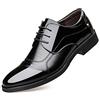 Ryehack Oxford da Uomo Scarpe Eleganti da Cerimonia Stringate in Pelle Scarpe da Lavoro Classiche Scarpe Brogue Scarpe da Sposa Nero 47EU