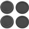 ECSiNG 2 Set Tappo Corpo Anteriore E Kit Copri Obiettivo Posteriore Compatibile Con Panasonic Lumix G9 G7 G6 G5 G3 G2 G1 G10 Compatibile Con Olympus E-M10 Mark IV/III/II