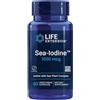 Life Extension, Sea Iodine, 1000mcg, Depot, Iodio ad Alta Dose, 60 Capsule vegane, Testate in Laboratorio, Senza Glutine, Vegetariane, Senza Soia, Senza OGM