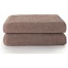 Top Towel - Plus - Set di 2 teli da bagno o doccia - teli da bagno - 100% cotone - 500 grammi