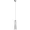 EGLO - PINTO LAMPADA A SOSPENSIONE IN METALLO CROMATO CON DIFFUSORE IN VETRO BIANCO E27 1X40W 89832