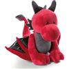 NICI Eldor Draghetto Pupazzo 30 cm - Drago di Peluche per Bambine, Bambini e Neonati - Animale Imbottito da Collezione per i Giochi e le Coccole - Morbido Drago Giocattolo da Coccolare