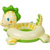 Heless 222 - Anello Galleggiante per Bambole, Design Dino, Misura 35-45 cm, per Divertimento in Piscina, Lago e Vasca da Bagno
