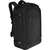 Amazon Basics Zaino da Viaggio 40L, Bagaglio a Mano da Cabina (51x38x20cm), Spallacci Imbottiti, Scomparto Laptop 17, Tasche Organizzate - Nero