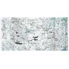 Indomex Tappeto Metis 080 x 150 cm Blu