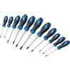 Draper Set di 11 cacciaviti Torx Tx a stella antimanomissione T6-T40T - 34253 - T6, T7, T8, T9, T10T, T15T, T20T, T25T, T27T, T30T e T40T