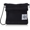 Munich Fora Crossbody Fold Black, Bags da uomo