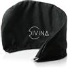 DIVINA BLK Plopper DIVINA BLK turbante in microfibra anti-crespo per il plopping dei capelli mossi, ricci, super ricci e afro