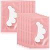 Lunamoon 100 Paio Cerotti per Estensioni Ciglia Eyelash Pads Occhio Patch Extension Ciglia Pads Occhi da Ciglia Finte Eye Gel Patches for Eyelash Extension (Flower Pink)