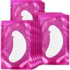 Lunamoon 100paar Patch Ciglia Patch per Extension Ciglia Pads Ciglia Cerotti per Estensioni Ciglia Eyelash Pads Eye Gel Patches for Eyelash Extension(V-pads Purple)