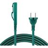 McFilter Cavo per Aspirapolvere Vorwerk Folletto VK 140 VK140 - Lunghezza 7 m | Di Alimentazione | Di Ricambio