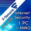 F-Secure Internet Security 1 PC 1 Anno ESD