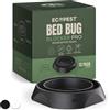 ECOPEST Trappole per Cimici dei Letti - Confezione da 12 | Trappole Intercettatori Bed Bug Blocker (Pro) (Nera) | Monitor, Rilevatore e Trappola per le Gambe del Letto