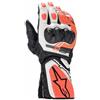 Alpinestars guanto pista uomo SP-8 V3 - 1231 Black White Red Fluo