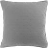Douceur d'Intérieur Federa per cuscino + inserto 60 x 60 cm microfibra bicolore mellow chic grigio/bianco