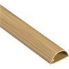 D-Line 1M3015O Passacavi, Canalina Passacavi, Tubo Passacavi, Canale Battiscopa, Passacavi TV - 30mm (Larghezza) x 15mm (Altezza) x 1m Lunghezza - Marrone (Effetto Rovere)