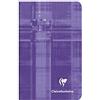 Clairefontaine 3586C pacco da 20 Quaderni a punto METALLICO - 7.5x12 cm - 48 Pagine a righe - Carta Bianca 90 g - Copertina Plastificata - Colori Assortiti