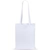 eBuyGB - Borsa a tracolla, 100% cotone, colore: Bianco