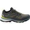 Jack Wolfskin Force Striker Texapore Low M, Scarpe da passeggio, Uomo, Black Burly Yellow Xt, 40.5 EU