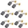 eMagTech 5 paia di spazzole di carbonio CB411 191940-4, 6 x 9 x 12 mm, compatibili con Makitta RT0700C 3707F 3708F 3708FC
