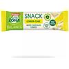 Enerzona Snack Lemon Cake 33g - Barretta 40-30-30 con scorzette di limone, con copertura di cioccolato bianco