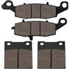 Yerbay Pastiglie freni Anteriore/Posteriore kit per Suzuki GS 500 (E/K/FK) (96-08)