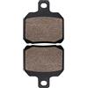Yerbay Pastiglie Freni Posteriore Per Yamaha YP 125 Majesty 2001-2009/ YP 125 R Xmax 2006-2015/ VP 125 X-City 2008-2015