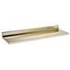 Kartell Shelfish Mensola, PMMA, Oro, 45 x 15 x 4 cm