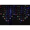 BLOOMWIN Luci Catena a Fiocco di Neve, Catena Luminosa USB 2m x 1m 8 Modalità 104 LED Luci Natalizie con Telecomando e Ganci Luci Finestra Natale Stanza Festa Multicolore