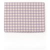 PARAMAISON Tovaglia Rustica Rettangolare, Stile Quadretti Country, Bianco e Glicine, Tovaglia Tavola da Pranzo, Cucina, Giardino, Pic nic, 4 Posti 140x140 cm