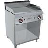 GC Cooking FryTop Professionale a Gas - Piastra Rigata - Profondità 70