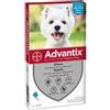 ELANCO ITALIA SpA Advantix Spot-On 4 Pipette - Azzurro 4 - 10 Kg