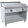 GC Cooking FryTop Professionale Elettrico - Piastra Liscia Cromata - Profondità 70