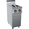 GC Cooking Friggitrice Professionale Elettrica su Mobile - Capacità 8+8 l - Profondità 70