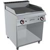 GC Cooking FryTop Professionale a Gas - Piastra Rigata - Profondità 90
