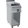 GC Cooking FryTop Professionale Elettrico - Piastra Rigata - Profondità 90
