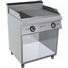 GC Cooking FryTop Professionale Elettrico - Piastra 2/3 Liscia 1/3 Rigata - Profondità 90